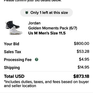 Men's Air Jordan Golden Moments Pack